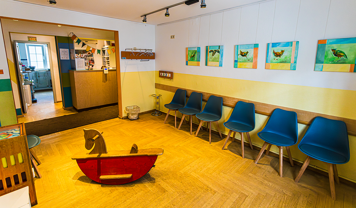 Wartebereich Kinderkardiologie
