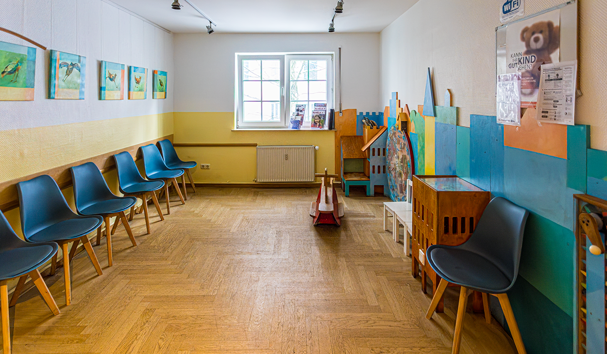 Wartebereich Kinderkardiologie